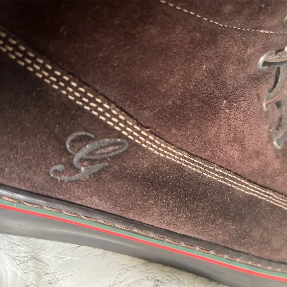 Gucci Softy Tek GG Monogram Fold Down Ankle High-Top Sneaker Boots